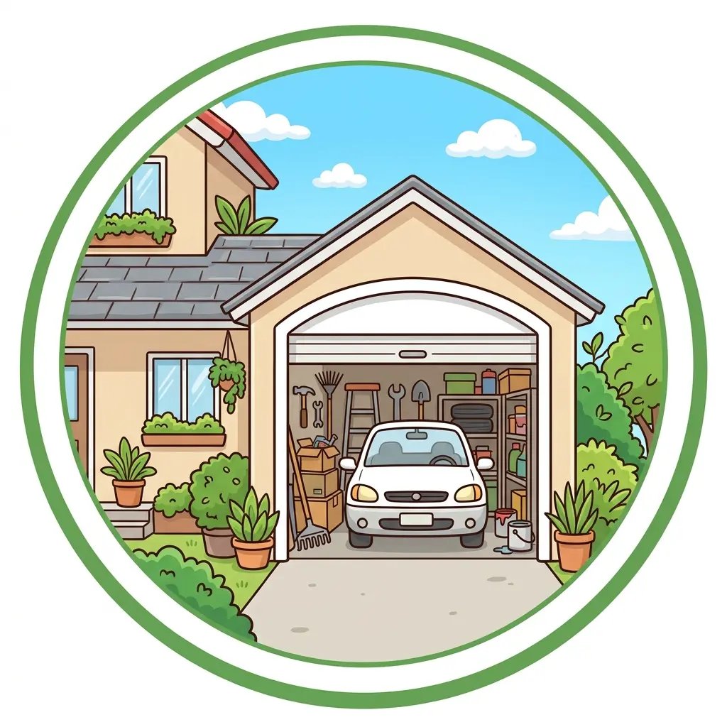 Overflowing Garage Decluttering in Long Island, New York