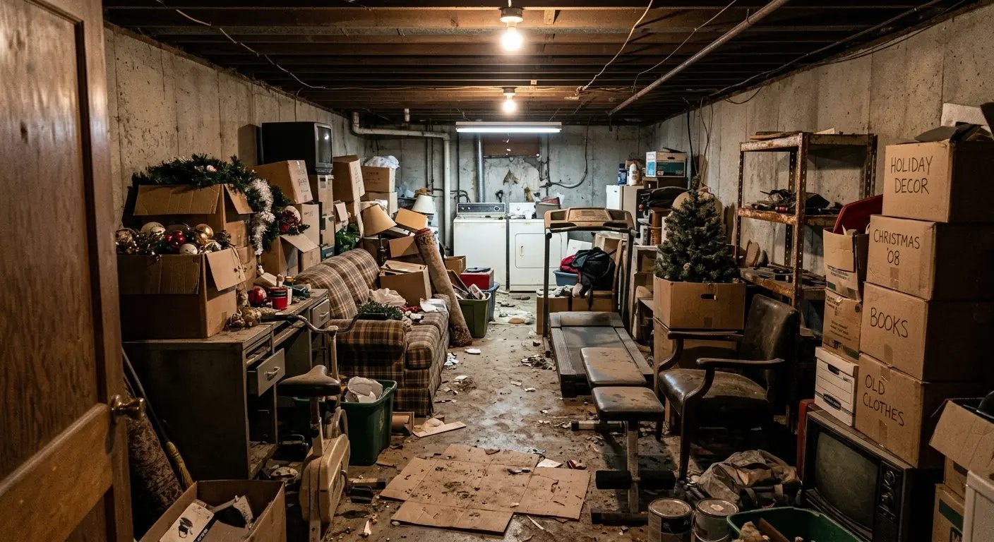 Basement cleanout service in Long Island, NY