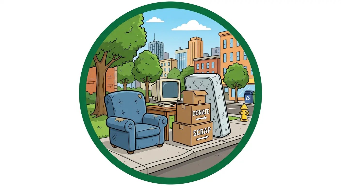 Curb-side Bulk Junk Removal in Long Island, NY